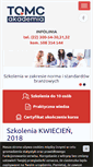 Mobile Screenshot of akademiatqmc.pl